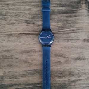 Blue Swatch Watch
